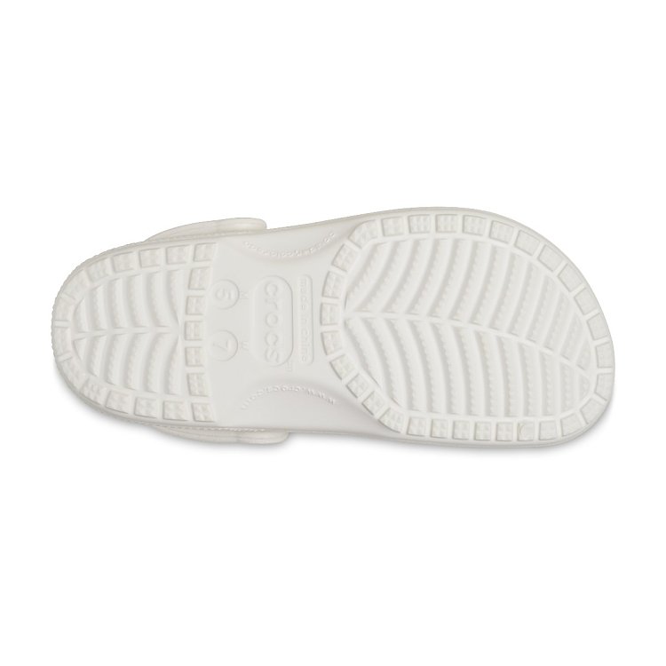 Classic Glitter Clog - White