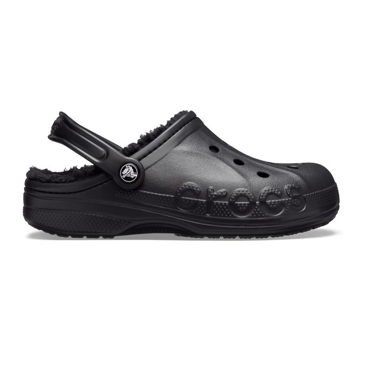 Baya Lined Clog - Black/Black