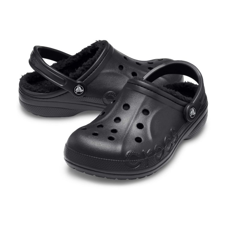 Baya Lined Clog - Black/Black