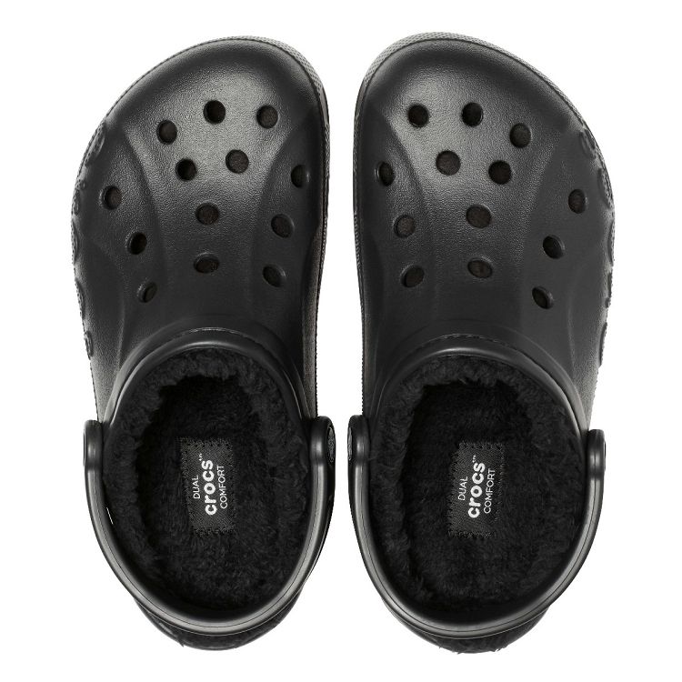 Baya Lined Clog - Black/Black