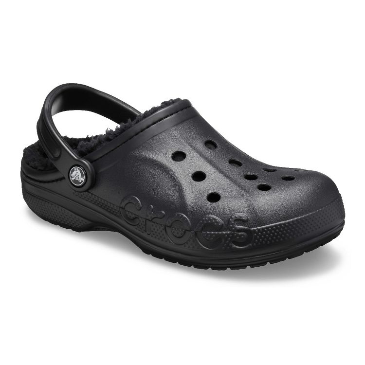 Baya Lined Clog - Black/Black