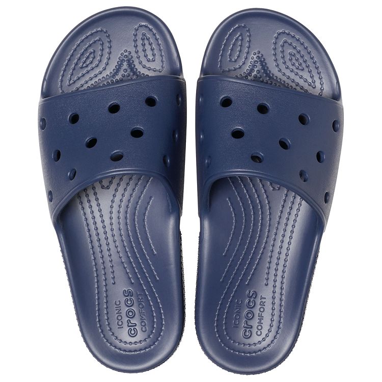 Classic Crocs Slide - Navy