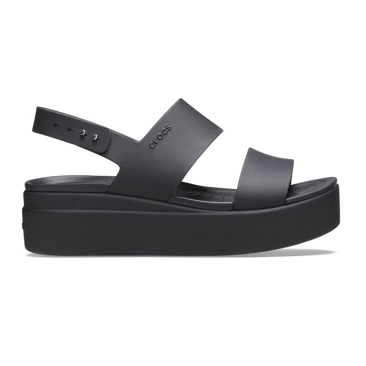 Brooklyn Low Wedge - Black/Black