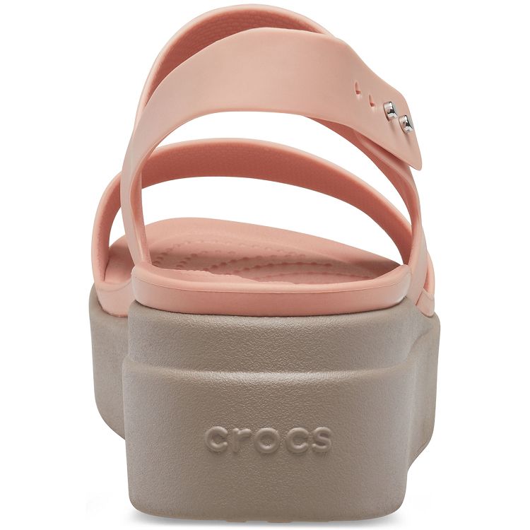 Brooklyn Low Wedge - Pale Blush/Mushroom