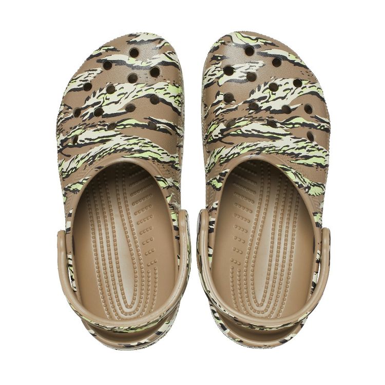 Classic Printed Camo Clog - Khaki