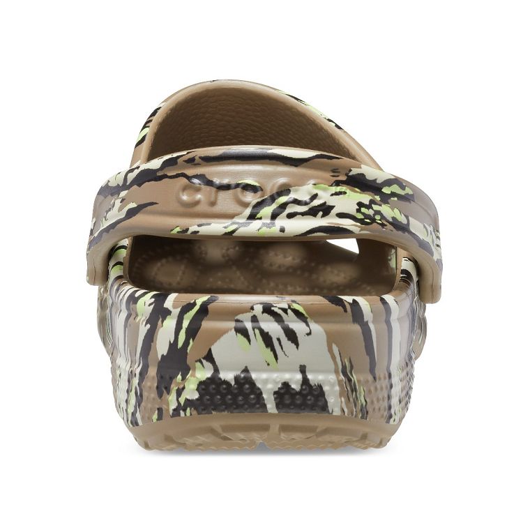 Classic Printed Camo Clog - Khaki