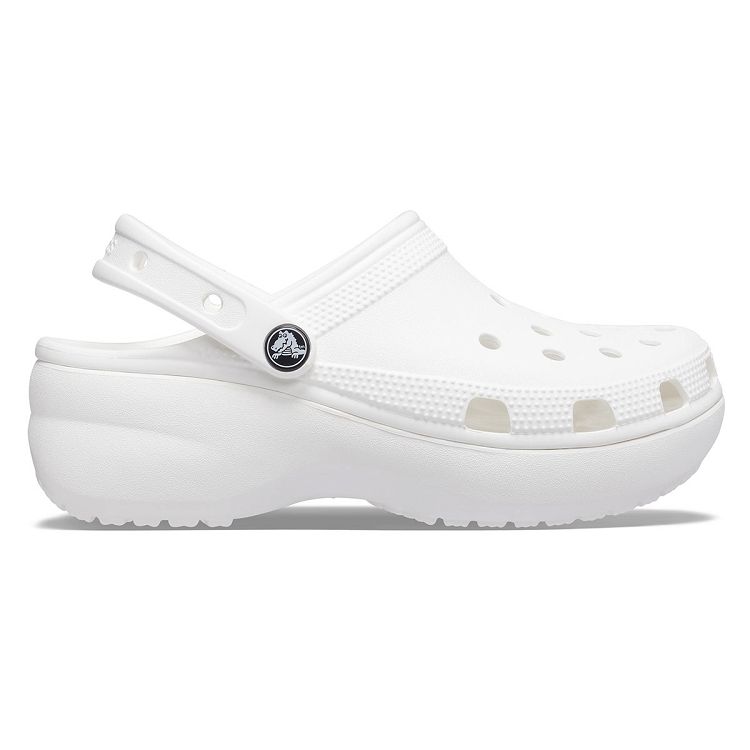 Classic Platform Clog W - White