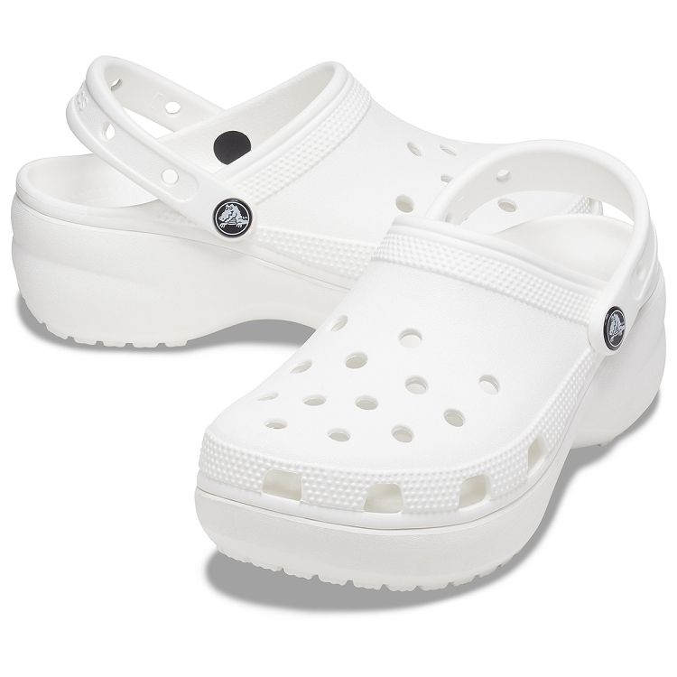 Classic Platform Clog W - White