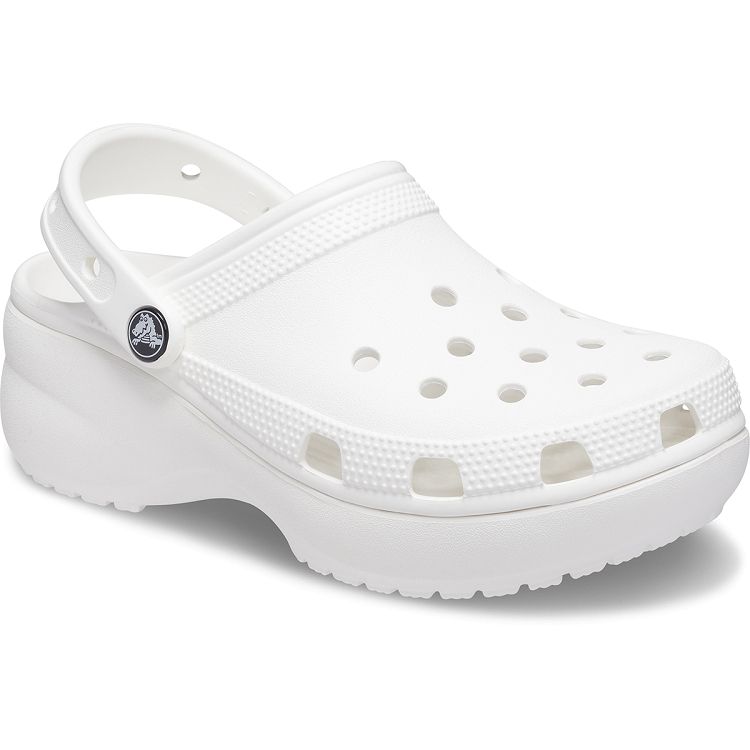 Classic Platform Clog W - White