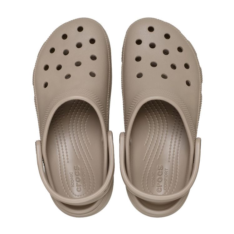 Classic Platform Clog W - Taupe