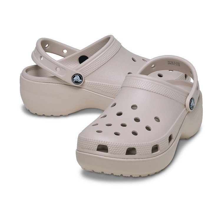 Classic Platform Clog W - Cocoa Cream
