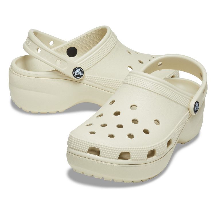 Classic Platform Clog W - Bone