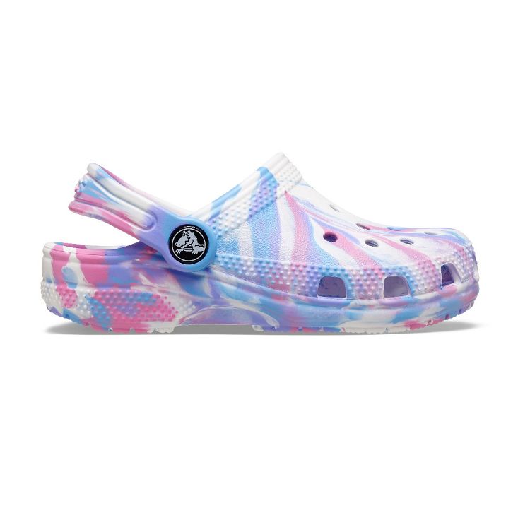 Classic Marbled Clog T - White/Pink