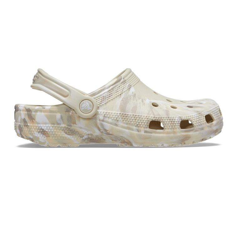 Classic Marbled Clog - Bone/Multi