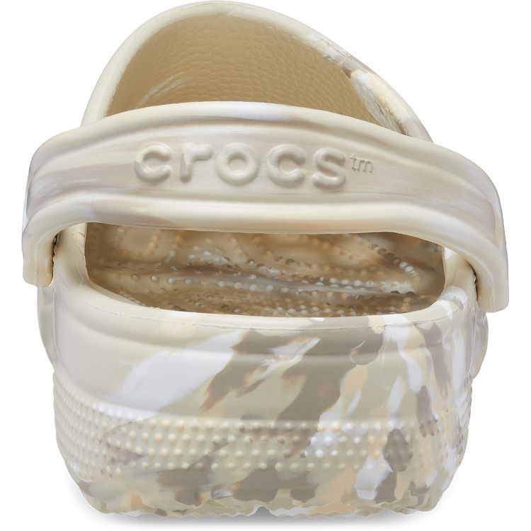 Classic Marbled Clog - Bone/Multi