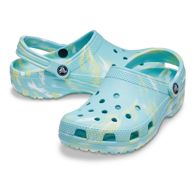 Classic Marbled Clog - Pure Water/Multi