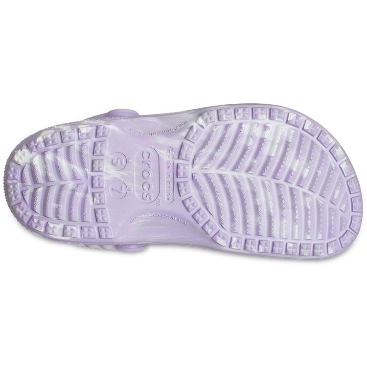 Classic Marbled Clog - Lavender/Multi