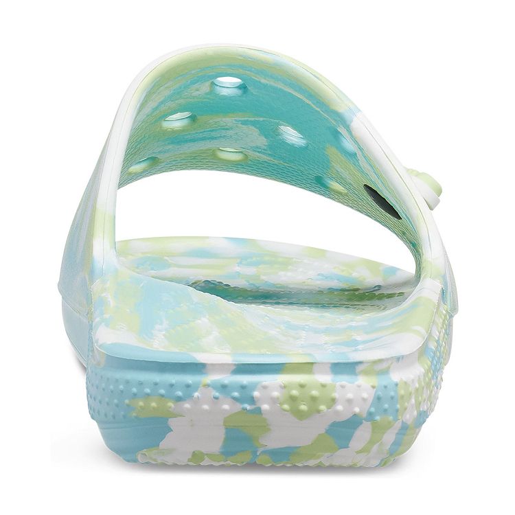 Classic Crocs Marbled Slide - Pure Water/Multi