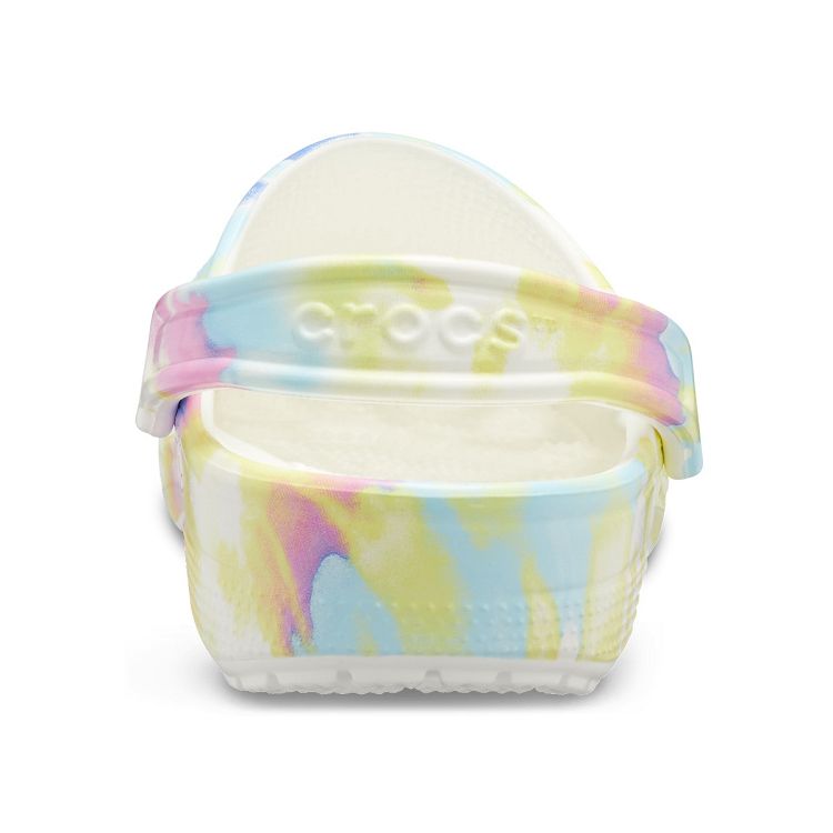 Classic TieDye Graphic Clog T - White/Multi