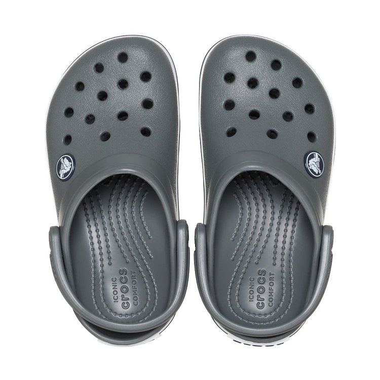 Crocband Clog T - Slate Grey/Navy