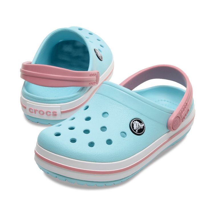 Crocband Clog T - Ice Blue/White