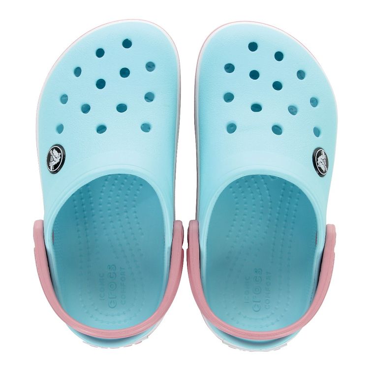 Crocband Clog T - Ice Blue/White