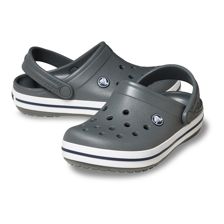 Crocband Clog K - Slate Grey/Navy