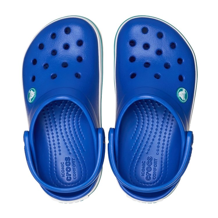 Crocband Clog K - Blue Bolt/Turbo Teal