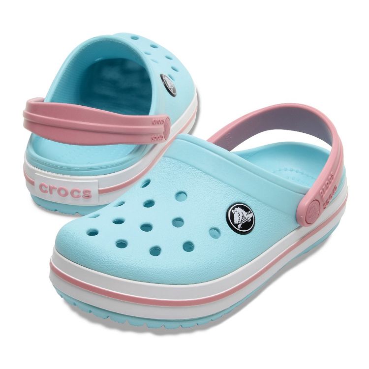 Crocband Clog K - Ice Blue/White