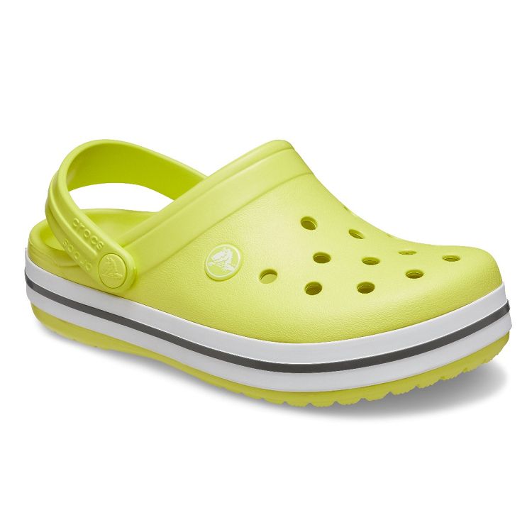 Crocband Clog K - Citrus/Grey