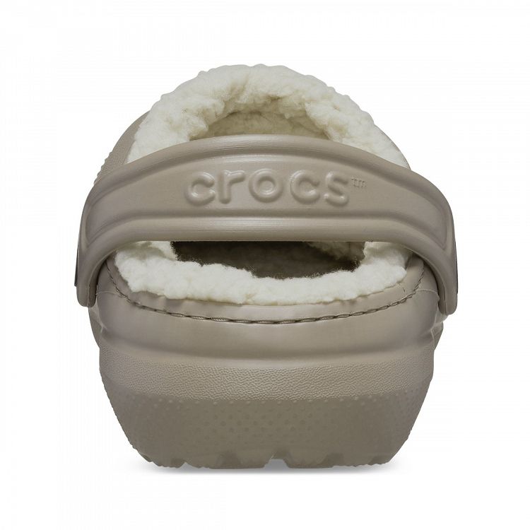 Classic Lined Clog K - Mushroom/Bone