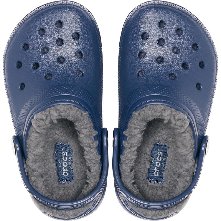 Classic Lined Clog K - Navy/Charcoal
