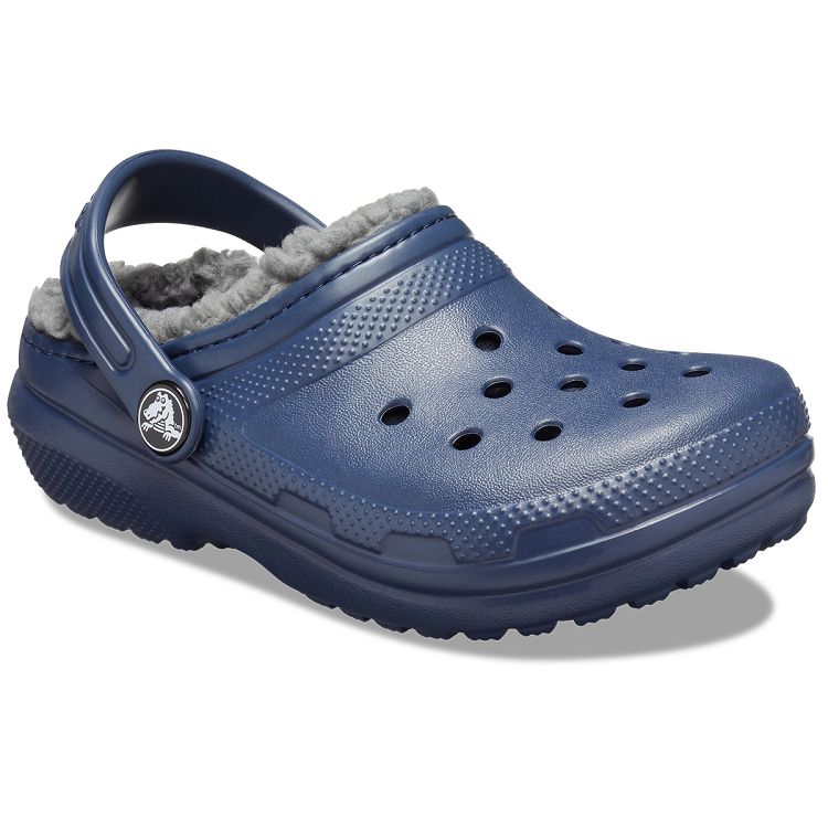 Classic Lined Clog K - Navy/Charcoal