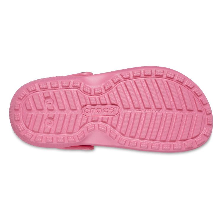 Classic Lined Clog K - Hyper Pink