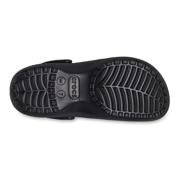 Classic Platform Glitter ClogW - Black