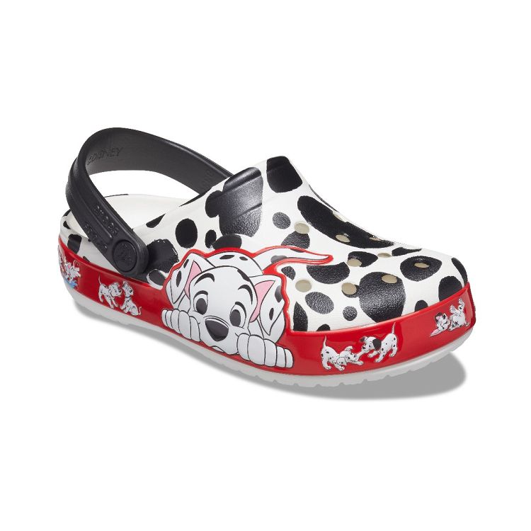 FL 101 Dalmatians Clog K - White