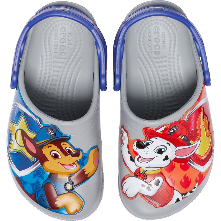 FL Paw Patrol Patch Cg T - Light Grey