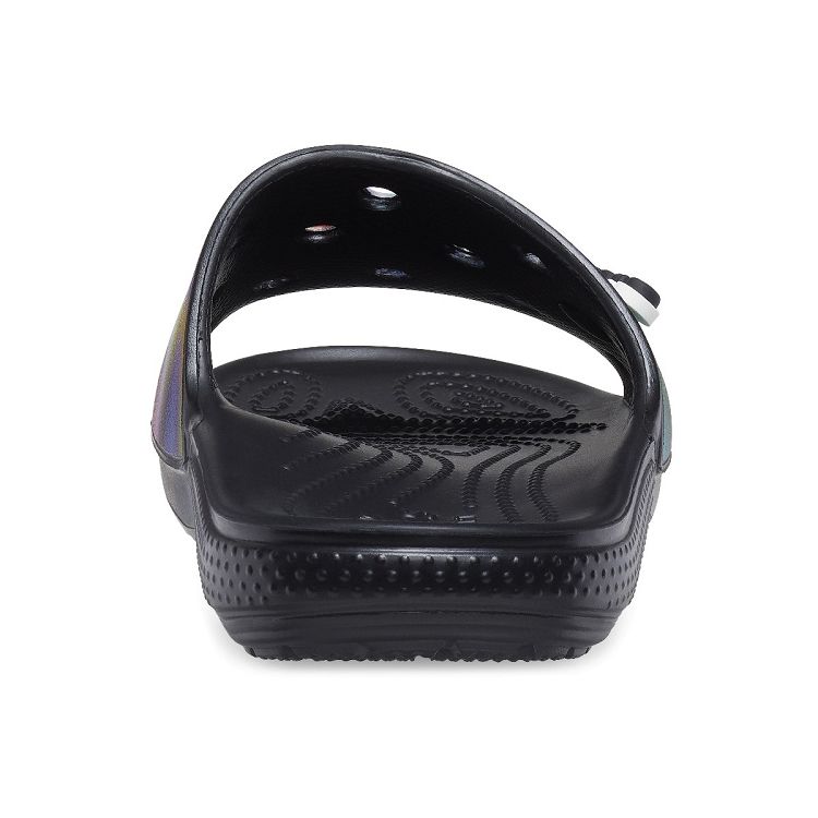 Classic Crocs Solarized Slide - Black/Multi