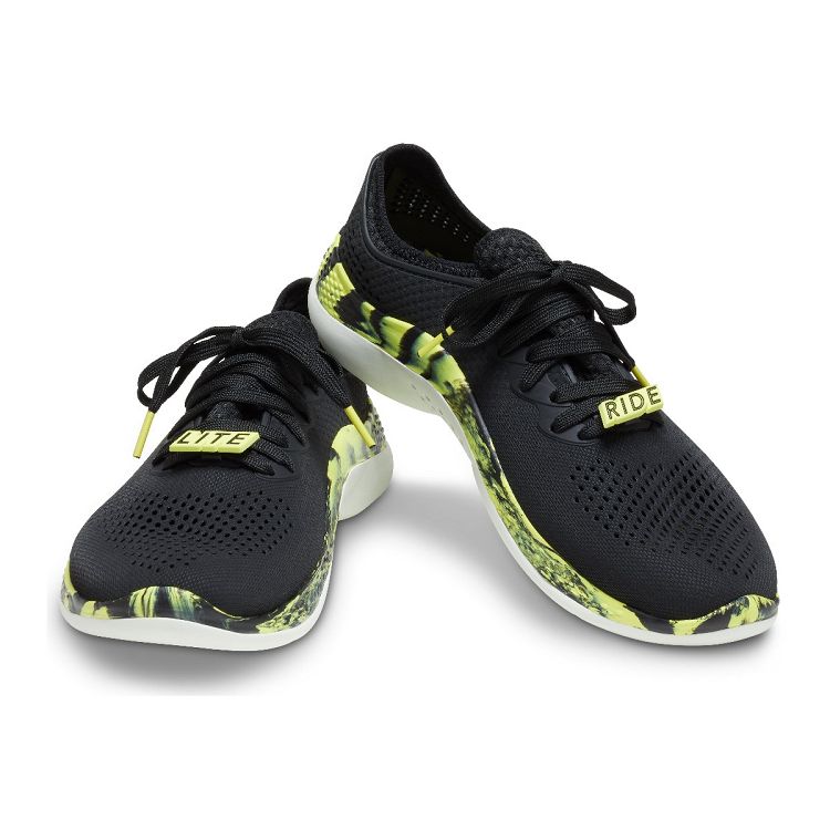LiteRide 360 Marbled PacerM - Black/Citrus