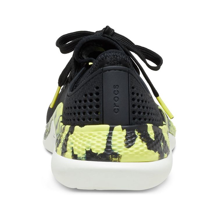 LiteRide 360 Marbled PacerM - Black/Citrus
