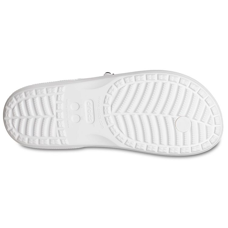 Classic Crocs Flip - White