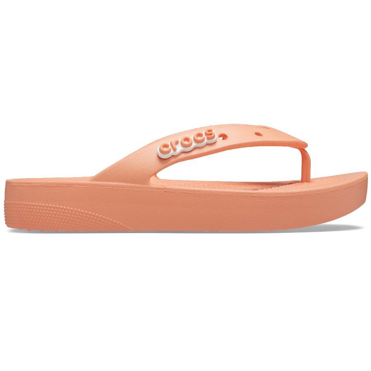 Classic Platform Flip W - Papaya