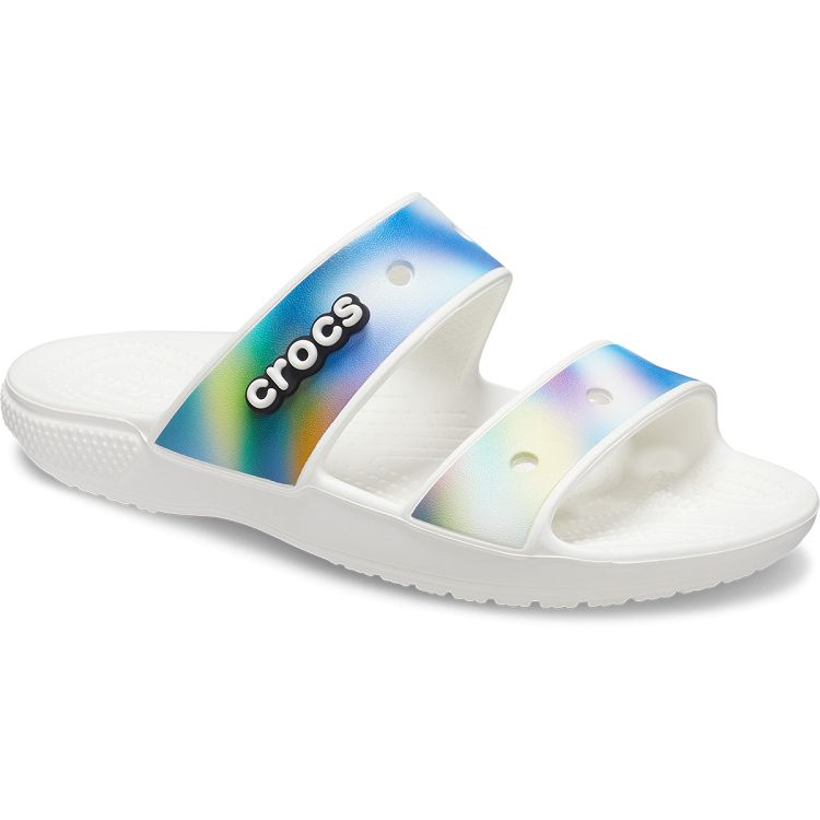 Classic Crocs Solarized Sandal - White/Multi