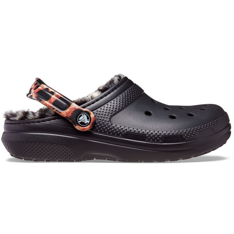Classic Lined Animal Remix Clog - Black/Multi Animal