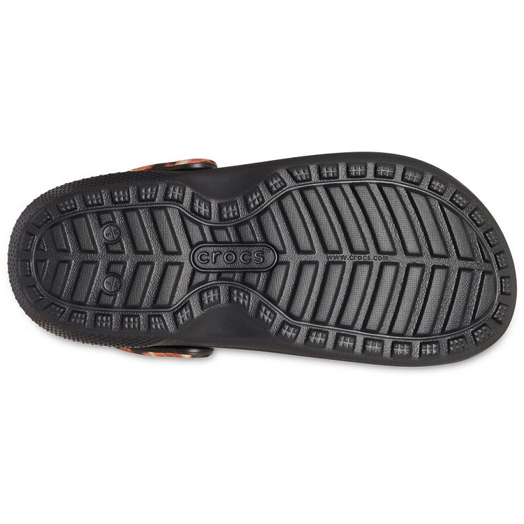 Classic Lined Animal Remix Clog - Black/Multi Animal