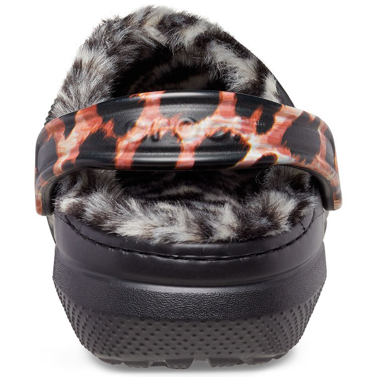 Classic Lined Animal Remix Clog - Black/Multi Animal