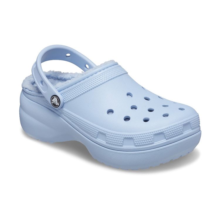 Classic Platform Lined Clog W - Blue Calcite
