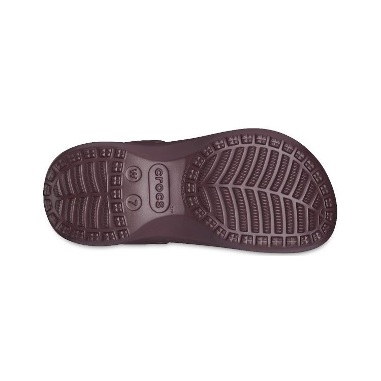 Classic Platform Lined Clog W - Dark Cherry