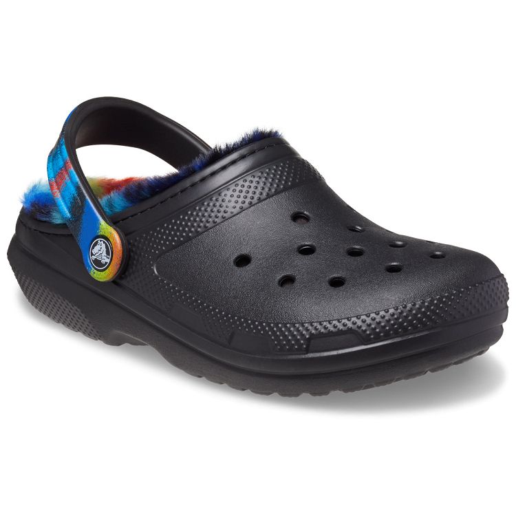 Classic Lined Spray Dye Clog - Black/Multi
