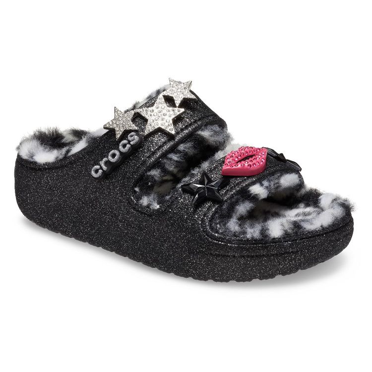 Clsc Cozzzy Disco Glitter Sandal - Black/Multi